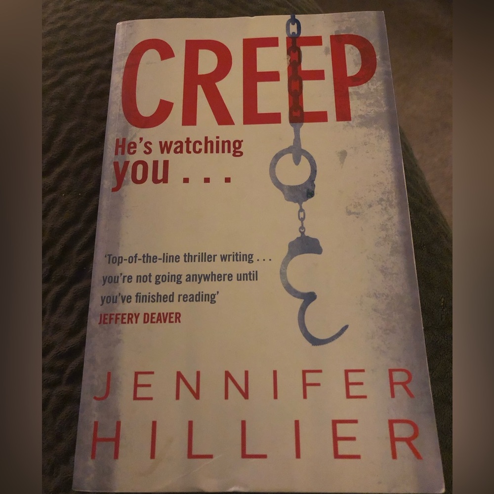 Creep by Jennifer Hillier paperback copy